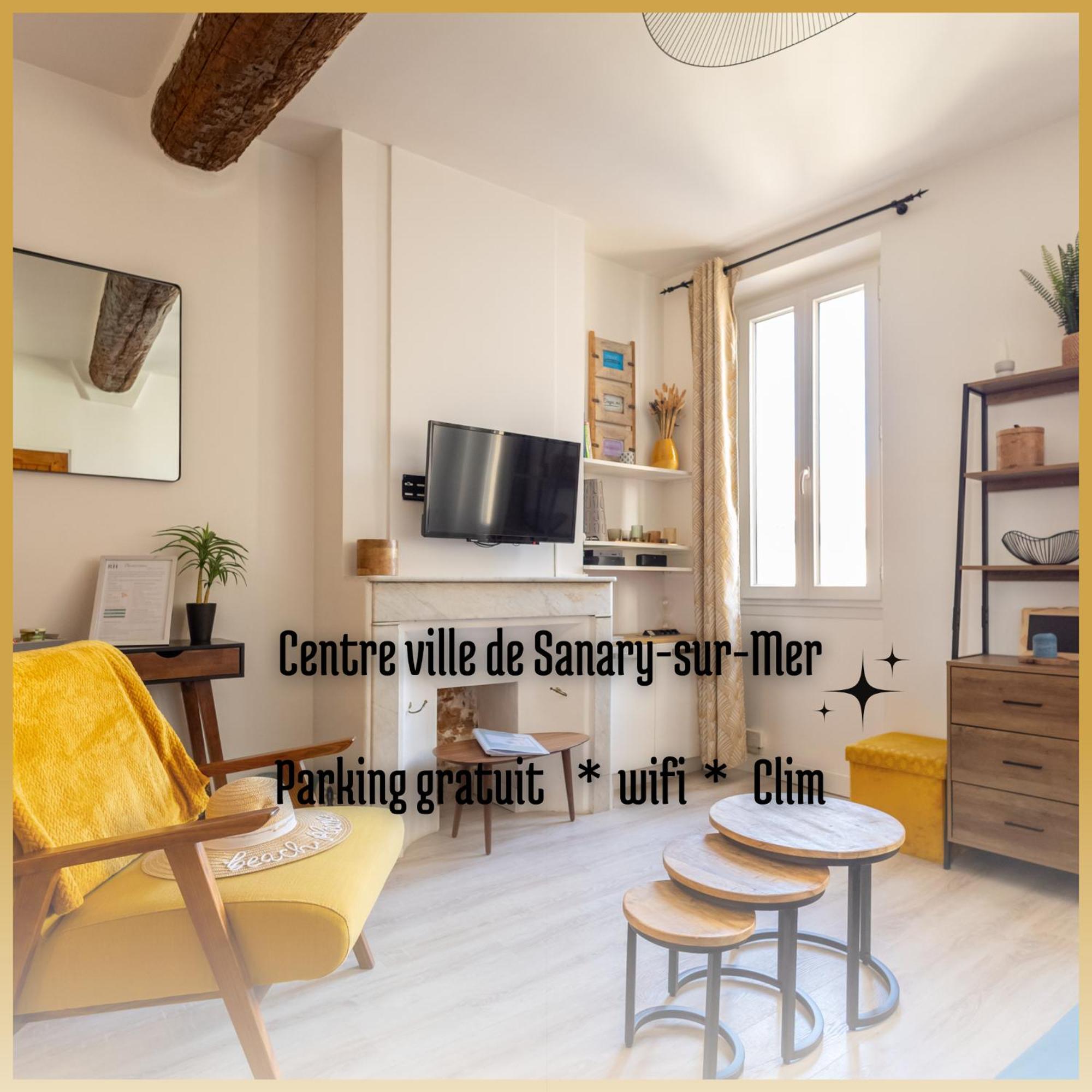 Escapade Au Coeur De Sanary Apartment Bagian luar foto